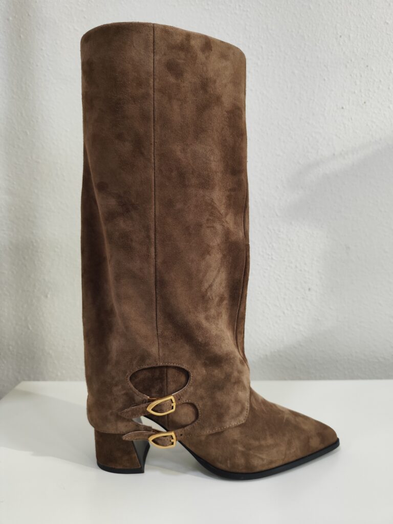 Bota polaina y hebillas marron Bruno Premi