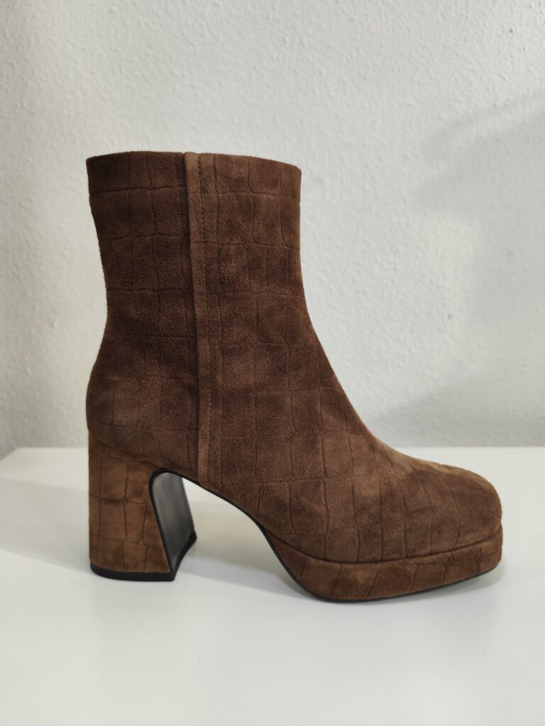 Botin tacon coco camel Bruno Premi